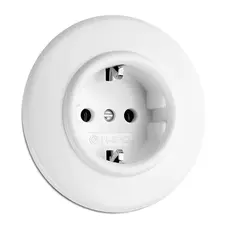 THPG ENKELT RAMME DUROPLAST HVID