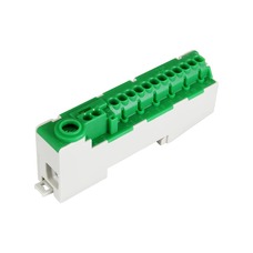 POLLMANN PE 12X1.0-2.5MM² 2X4.0MM² 1X16MM² GROUND TERMINAL BLOCK