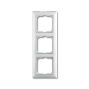 BASIC55 3-GANG COVER FRAME WHITE