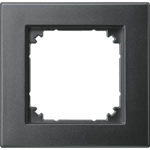 MERTEN M-PLAN ANTRACIT 1-MODUL RAMME
