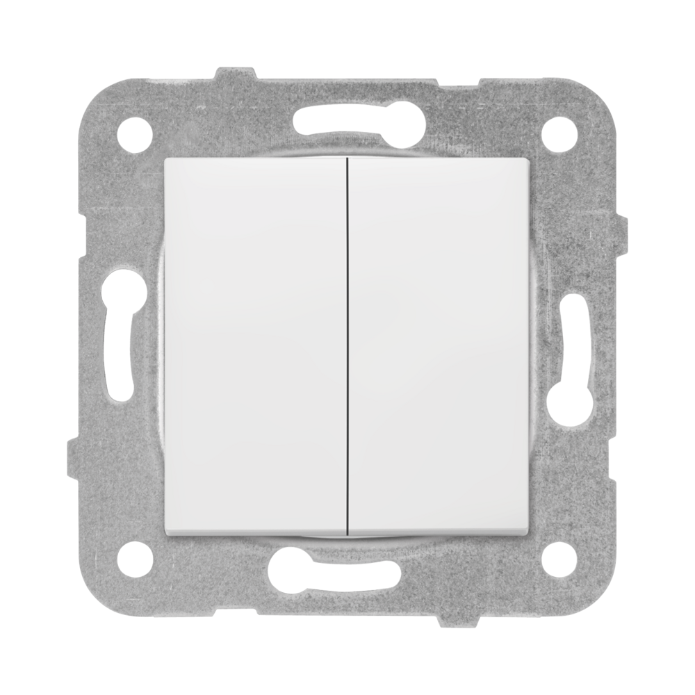 KARRE/MERIDIAN 2-GANG ONE-WAY SWITCH