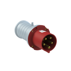 ABB 3P+N+E 63A IP44 INDUSTRIAL PLUG