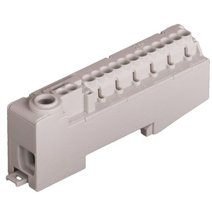 POLLMANN 12X1.0-2.5MM² 2X4.0MM² 1X16MM² GREY TERMINAL BLOCK