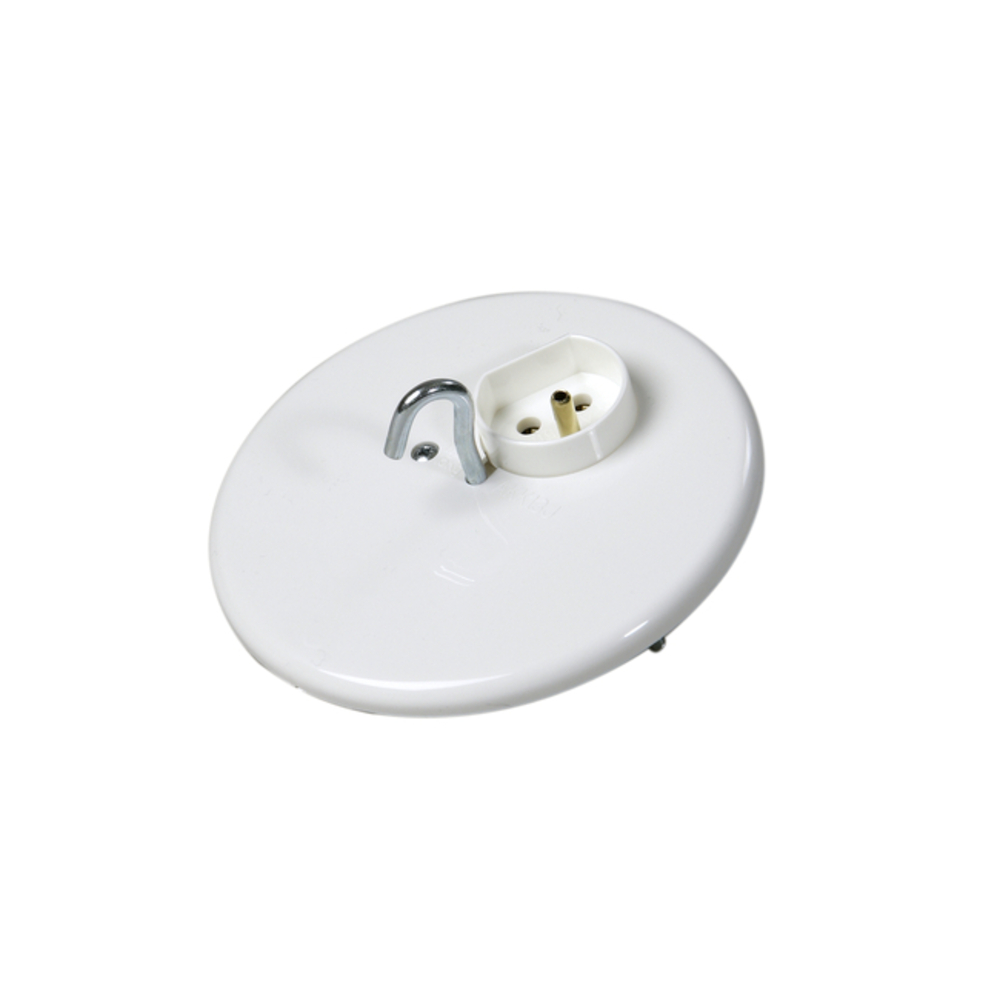 AKK13J CEILING ROSE, EARTHED, BIPOLAR, IP20