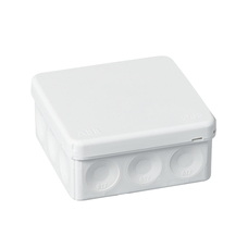 AP9 SURFACE-MOUNTED JUNCTION BOX IP65 86X86MM WHITE