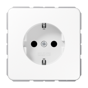 JUNG CD WHITE SCHUKO SOCKET OUTLET