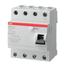 ABB 4P 25A 30MA AC-TYPE RESIDUAL CURRENT CIRCUIT BREAKER