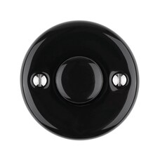 FND UDVENDIG LED LYSDÆMPER PORCELÆN SORT