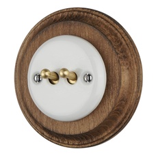 FND DOBBELT KORRESPONDANCE AFBRYDER PORCELÆN HVID TYPE 2