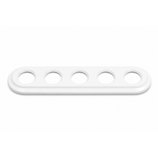 FND 5-MODUL RAMME PORCELÆN HVID