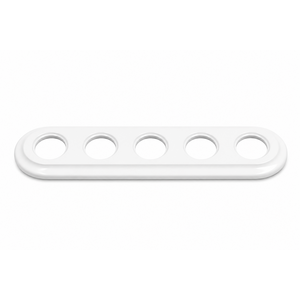 FND 5-MODUL RAMME PORCELÆN HVID