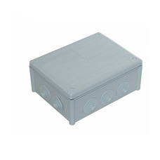 J200B 216X166X90MM 10XM32 IP66 SURFACE-MOUNTED JUNCTION BOX GREY