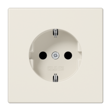 JUNG LS IVORY 1-GANG SOCKET OUTLET