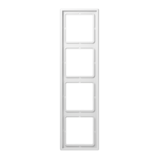 JUNG LS HVID 4-MODUL RAMME