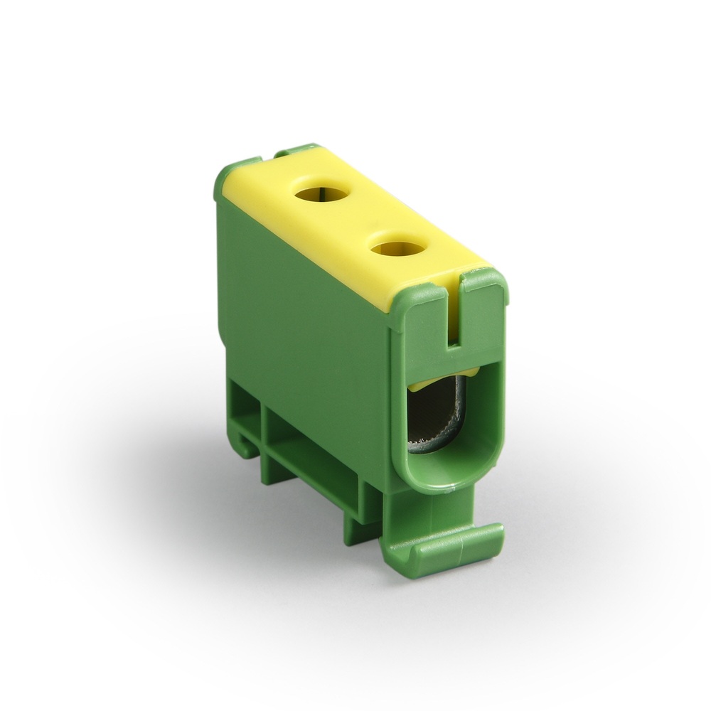 CLAMPO PRO 1P AL6-50MM² CU2.5-50MM² YELLOW-GREEN TERMINAL BLOCK