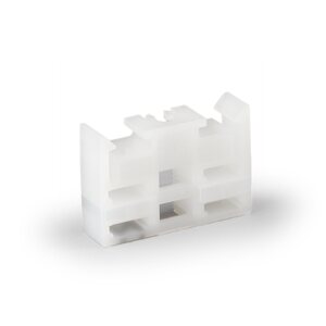 ENSTO CLAMPO GROUND SUPPORT FOR 2 X 10 MM BUSBAR, MARKED PE