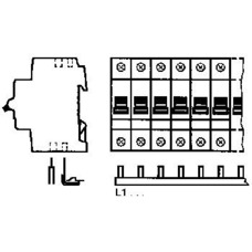 ABB 1P 12M 63A 10MM² BUSBAR