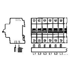 ABB 3P 60M 63A 10MM² SLØJFESKINNE