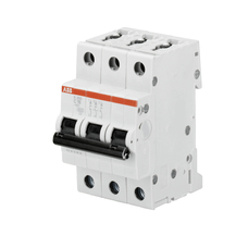 ABB 3P B6 MINIATURE CIRCUIT BREAKER 