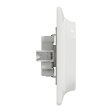 SEDNA DESIGN & ELEMENTS 2-GANG SOCKET OUTLET WHITE