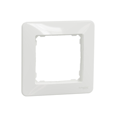 SEDNA DESIGN & ELEMENTS 1-GANG COVER FRAME WHITE