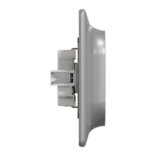 SEDNA DESIGN & ELEMENTS ALUMINIUM 2-GANG SOCKET OUTLET